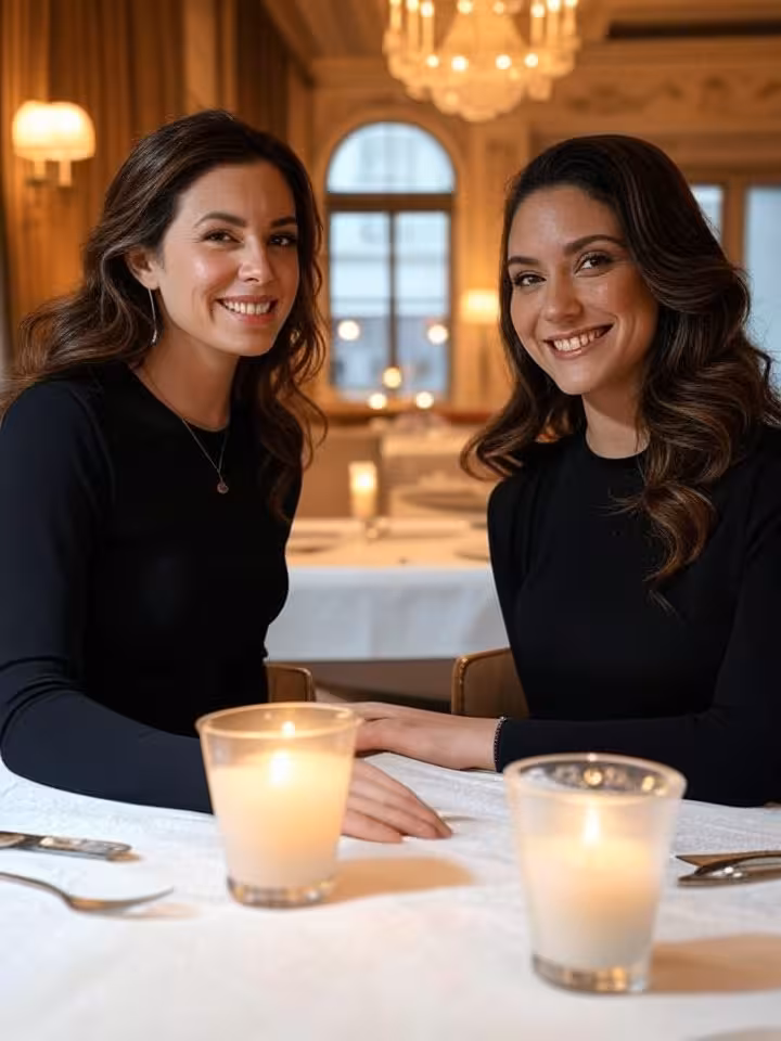 Elegant social setting in upscale Portuguese environment, sophisticated atmosphere, architectural de